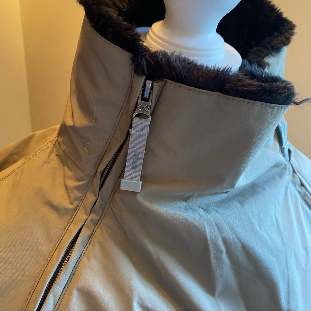 Dub Brand Weathergear Womens Snowboard Pullover Jacket Gray with Pink Accents Sm - Picture 8 of 11
